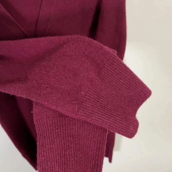 J.CREW  | V-NECK CARDIGAN IN MAROON - Picture 8 of 13